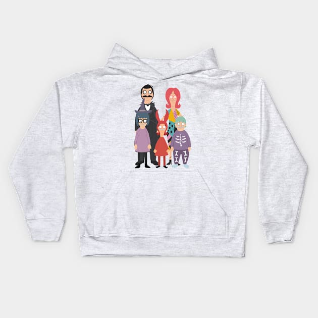 The Nightmare Before Christmas x Bob's Burgers Kids Hoodie by gray-cat